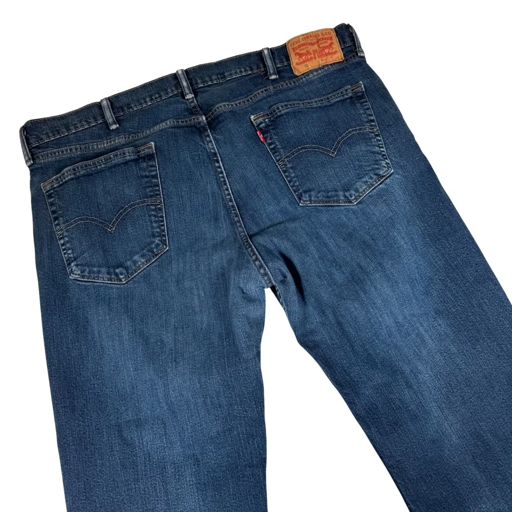 Levis 559 Relaxed Straight Jeans Mens 40x30 Dark Wash Blue‎ Denim 00559-0426